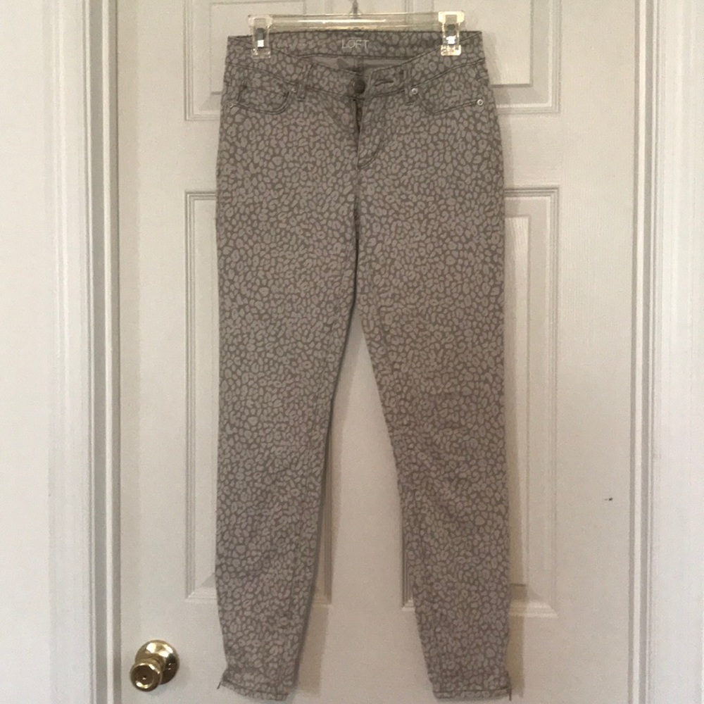 Leopard Loft pants